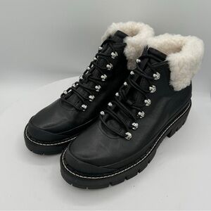 MARC FISHER CHIC STYLE CADE WOMENS ANKLE BOOT.  SIZE 7.5 COLOR BLACK.